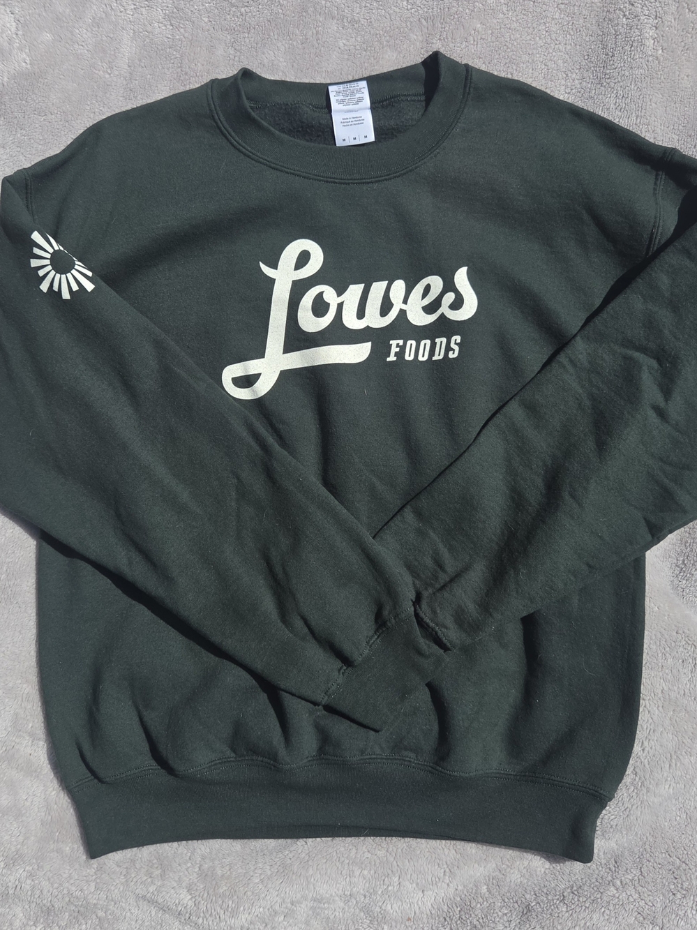 "Lowe's Foods" - "Rooting For The Carolinas" - Gildan Unisex Crewneck - Medium